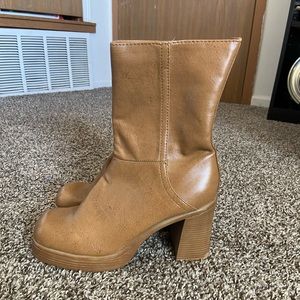 Vintage Deadstock Xhiliration Chunky Boots
